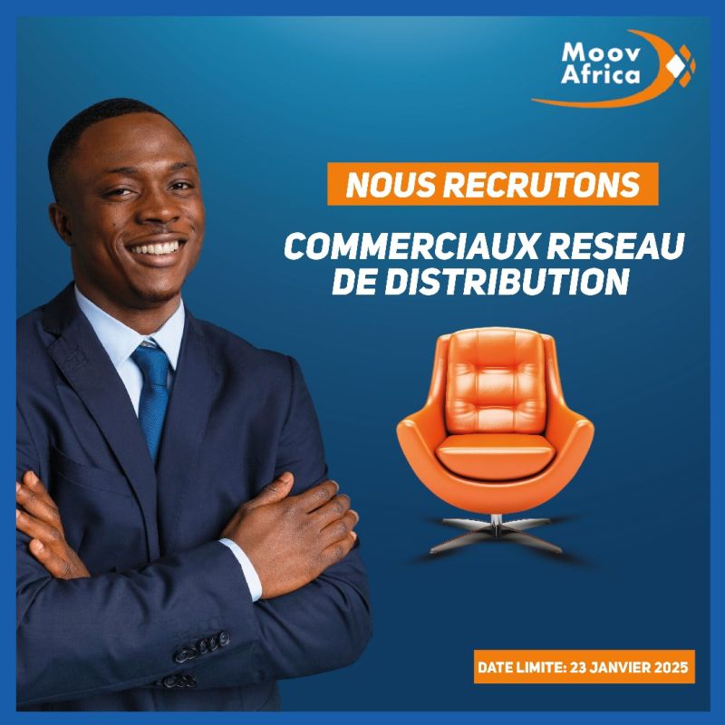 Moov Africa C Te D Ivoire Recrute Commerciaux Reseau De Distribution